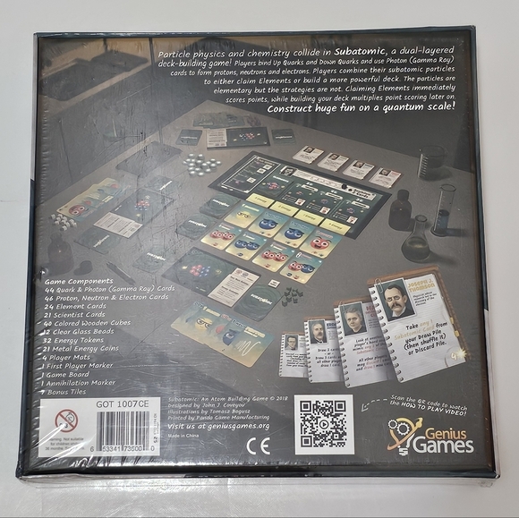 Genius Games SUBATOMIC An Atom Building Game Collector's Edition - Picture 3 of 15